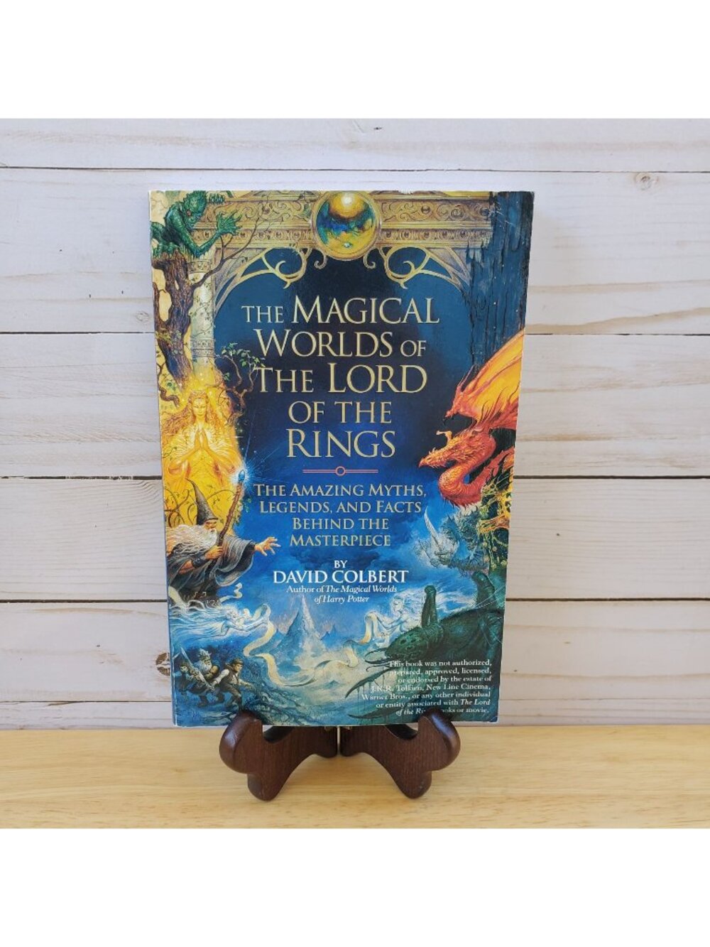 The Magical Worlds Of The Lord Of The Rings By David Colbert Paperback Tolkien